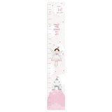 Fairy princess height chart personalised vinyl 110cm, imported from the UK