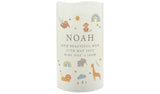 Argos Personalised Safari Animals LED Candle 13cm- Buy online at McGrocer