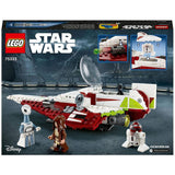 LEGO Obi-Wan's Jedi Starfighter building set, imported from the UK