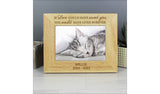 Personalised pet memorial frame 25x20cm, imported from the UK
