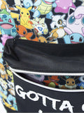 Vanilla Underground Pokemon backpack multi character print, imported from the UK