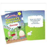 Personalised nursery rhyme book 28 pages, imported from the UK