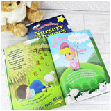 Personalised nursery rhyme book 28 pages, imported from the UK