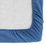 Habitat toddler fitted sheet in blue, toddler size 140x70cm (British brand)