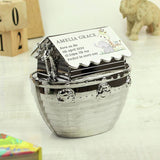 Noah's Ark personalised money box - British product