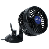 Streetwize 12V 360° power fan with suction mount, imported from the UK