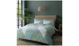 Argos Catherine Lansfield Geometric Print Green Bedding Set - Single- Buy online at McGrocer