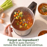 Salter electric soup maker 1.6L silver - British product