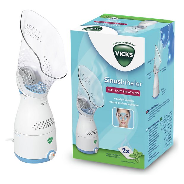 Vicks VH200 sinus inhaler steam (British brand)