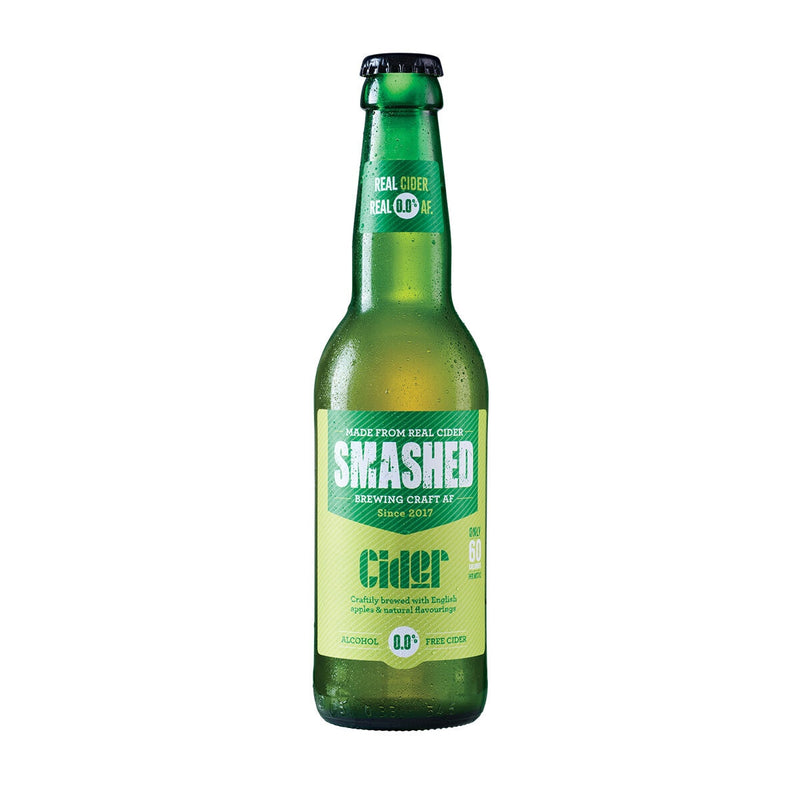 Smashed Drynks non-alcoholic variety pack 12x330ml, imported from the UK