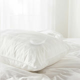Snuggledown Hungarian goose down pillow with cotton cover, UK version
