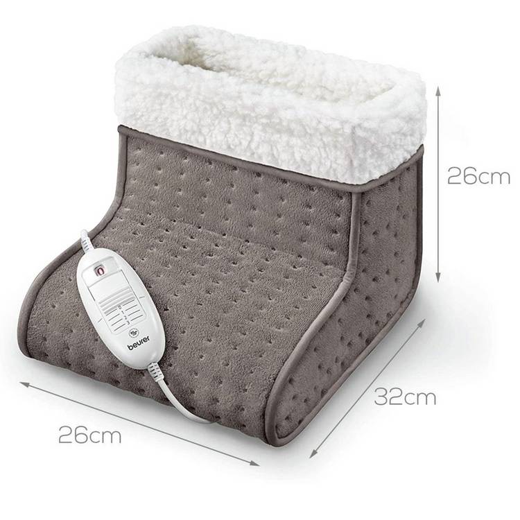 Beurer foot warmer taupe, UK version