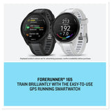Garmin Forerunner 165 GPS running smartwatch Mist Grey 43mm, UK version