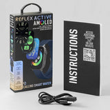 Reflex Active Series 29 AMOLED smartwatch navy silicone strap, imported from the UK