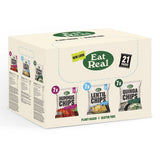 Costco UK Eat Real Variety Box Tomato & Basil, Salted, Sour Cream & Chive Crisps 21 Pack- Buy online at McGrocer