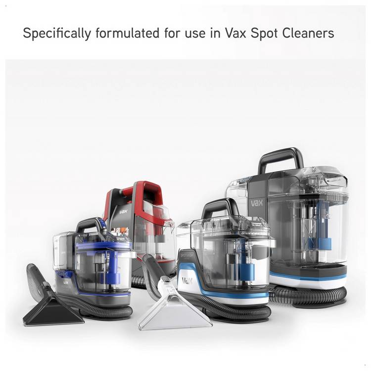 Vax SpotWash Oxy-Lift Boost 1.5L carpet cleaning solution, imported from the UK