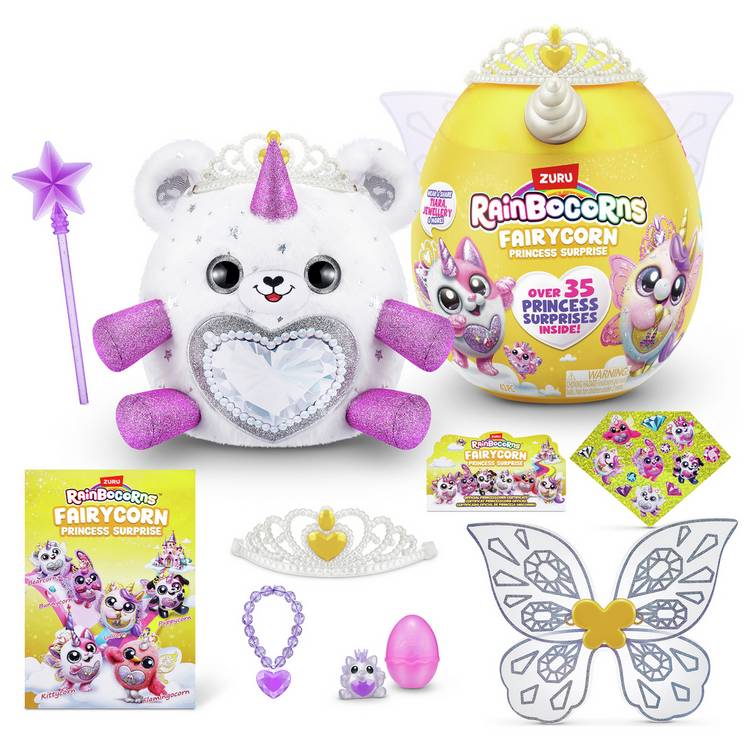 Zuru Rainbocorns Fairycorn Princess surprise egg toy, UK version