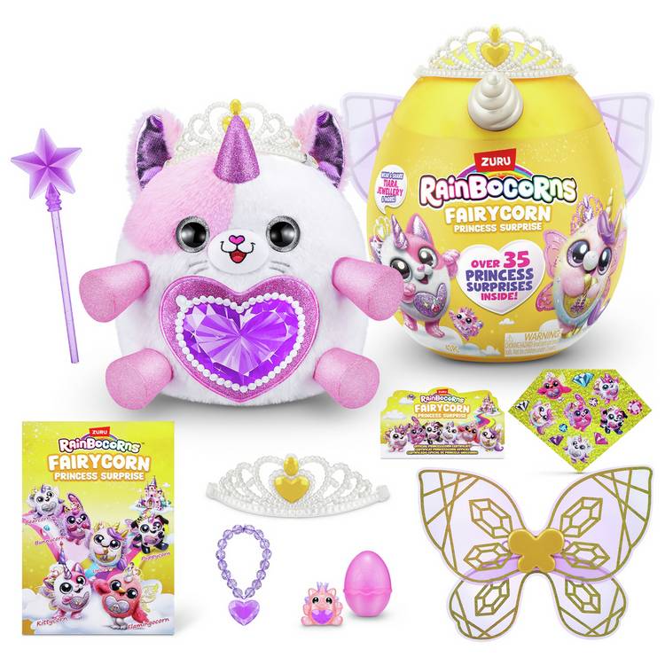 Zuru Rainbocorns Fairycorn Princess surprise egg toy, UK version