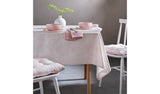 Argos Habitat Cotton Wipe Clean Table Cloth Pink 180cm x 140cm- Buy online at McGrocer