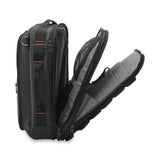 Briggs & Riley convertible backpack duffle in black, imported from the UK