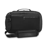 Briggs & Riley convertible backpack duffle in black, imported from the UK