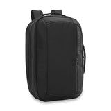Briggs & Riley convertible backpack duffle in black, imported from the UK
