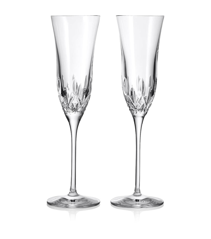 Waterford Lismore Essence Champagne Flutes set of two 230ml (British brand)