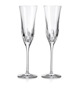 Harrods Waterford Set of 2 Lismore Essence Champagne Flutes (230ml)- Buy online at McGrocer