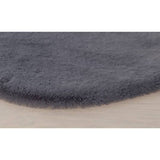 Habitat Supersoft Faux Fur Grey Shaggy Rug 60x90cm, imported from the UK