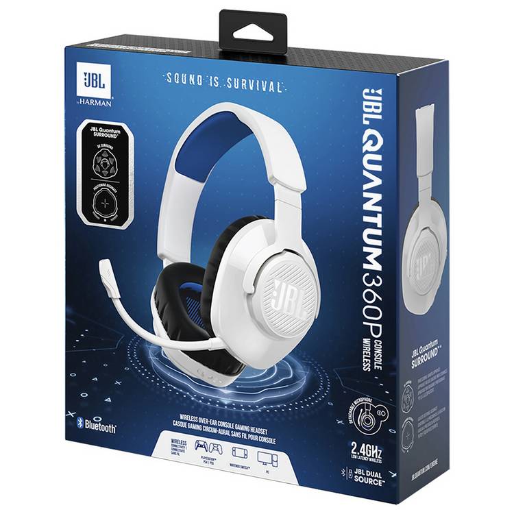 JBL Quantum 360P wireless gaming headset (British brand)