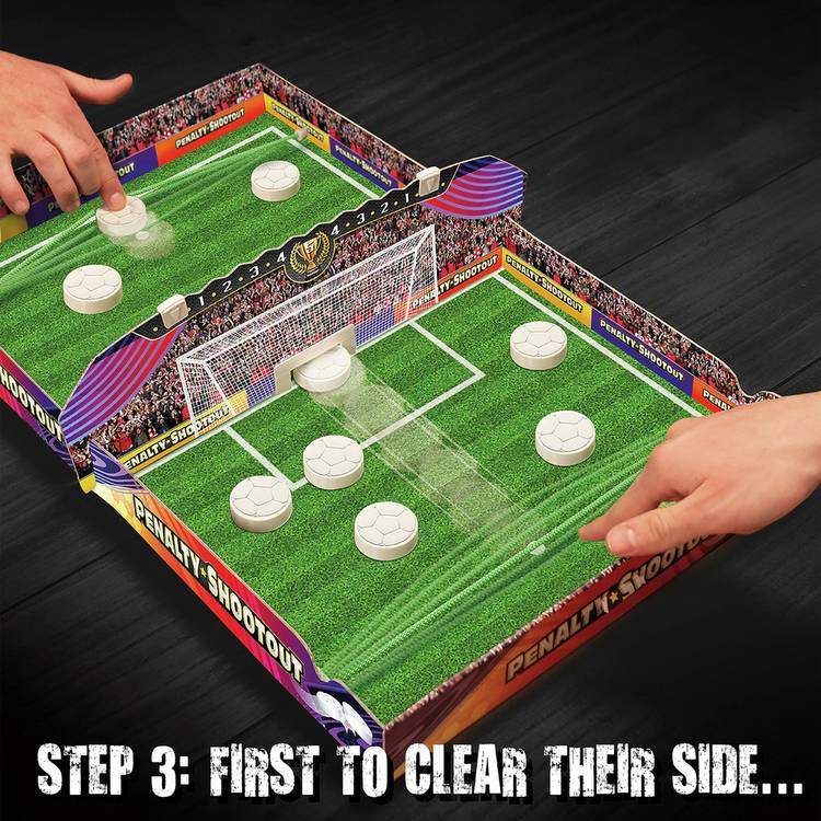 Ideal Penalty Shootout Game fold-out stadium (British brand)
