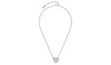 Argos Olivia Burton Stainless Steel Knot Heart Necklace 45.7cm- Buy online at McGrocer