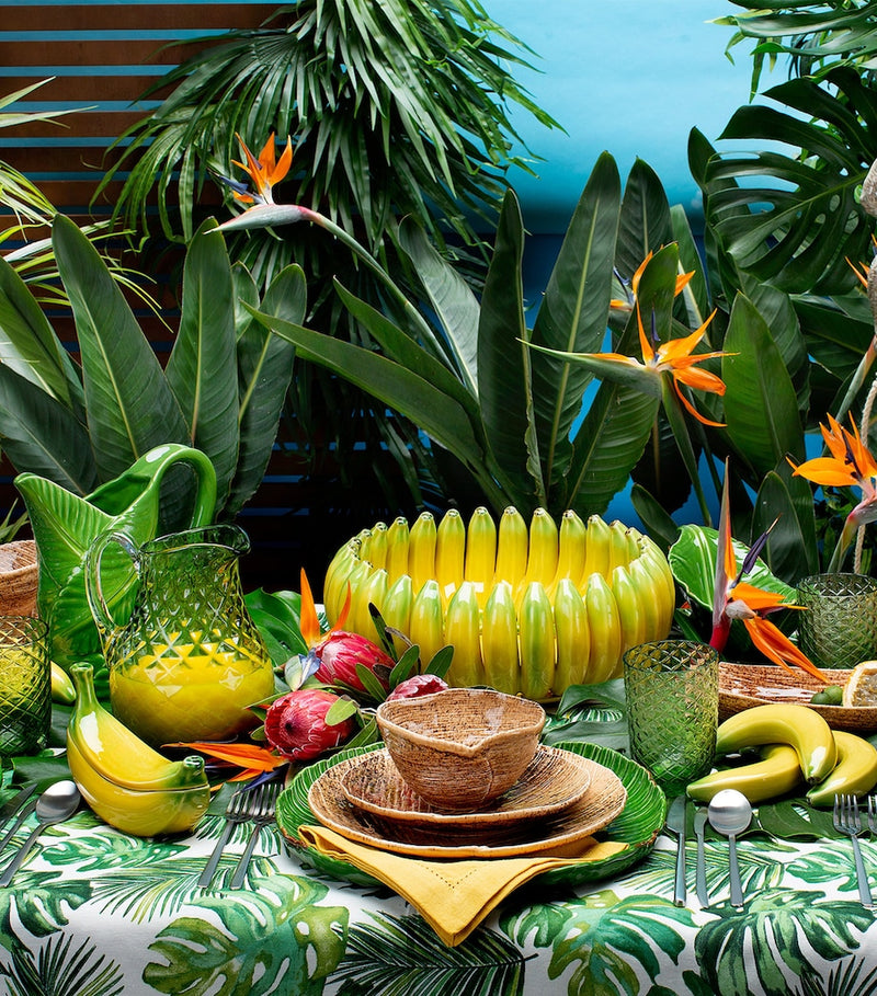 Bordallo Pinheiro banana centrepiece bowl 38cm - British product