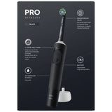 Oral-B Vitality Pro Duo electric toothbrush Black and Purple (British brand)