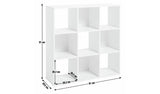 Argos Home Squares 9 Cube Storage Unit white - British product