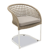 Harrods Indian Ocean Marina Curved Outdoor Lounge Chair- Buy online at McGrocer