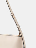 Accessorize cream slim faux leather shoulder bag, UK version