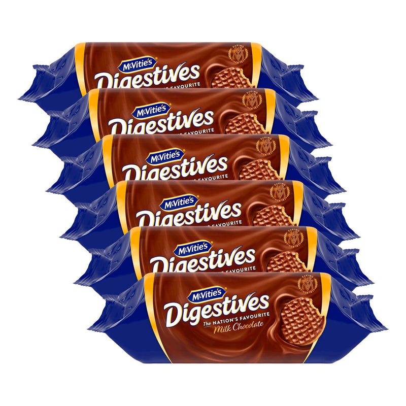 McVities milk chocolate digestives biscuits 6 x 266g - British product