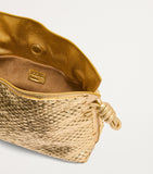 LOEWE medium leather scales Flamenco clutch, imported from the UK