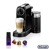 De'Longhi Nespresso Citiz coffee machine with Aeroccino milk frother - British product