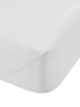 Next Bianca White 200 Thread Count 100% Cotton Percale Extra Deep Fitted Sheet- Buy online at McGrocer