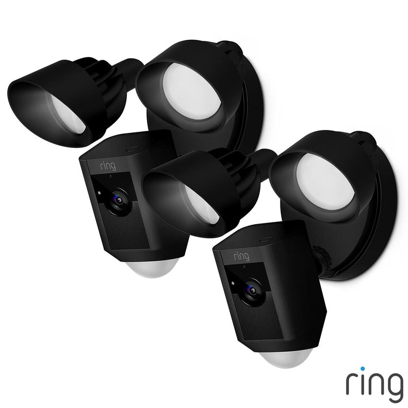 Ring Floodlight Cam Plus 2-pack security camera - British product