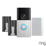 Costco UK Ring Battery Video Doorbell Pro with Chime and Spare Battery Pack - Security Kit- Buy online at McGrocer