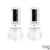 Ring indoor security camera white 2 pack, imported from the UK