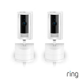 Costco UK Ring Pan-Tilt Indoor Security Camera White 2 Pack- Buy online at McGrocer
