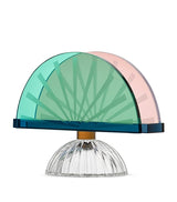 Harrods Reflections Copenhagen Crystal Chloe Napkin Holder H11cm x W16cm x D8cm- Buy online at McGrocer