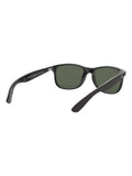 Ray-Ban Andy schwarze Sonnenbrille mit Nylonrahmen, britische Version