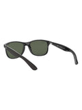 Ray-Ban Andy schwarze Sonnenbrille mit Nylonrahmen, britische Version