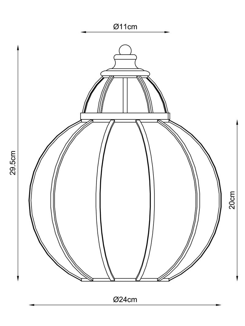 Silver Marrakech table lamp with brushed chrome filigree, UK version