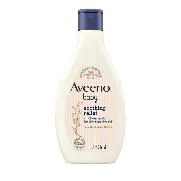 Aveeno Baby Emollient Wash 250ml - British product